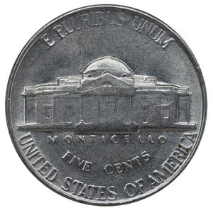 1956 Jefferson Nickel, BU