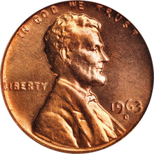 1963-D Lincoln Cent BU