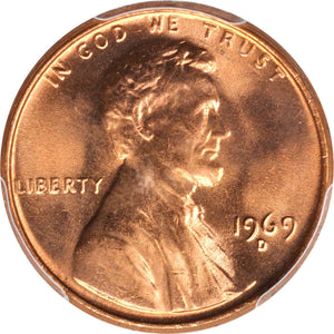 1969-D Lincoln Cent BU