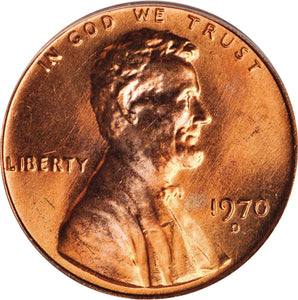 1970-D Lincoln Cent BU