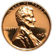 1963 Lincoln Cent Gem Proof Condition