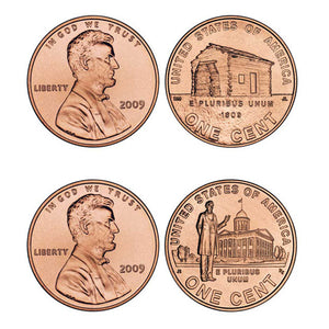 2009-P Uncirculated Lincoln Bicentennial Cent Set